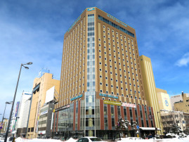 画像:ホテルルートインGrand旭川駅前外観